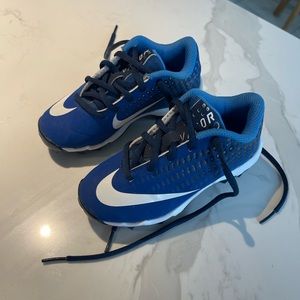 Nike Vapor Ultrafly Elite 2 Keystone RM Baseball Cleats boys Size 10c Blue